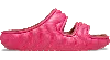 CROCS CLASSIC COZZZY OVERPUFF SANDALES UNISEX DRAGON FRUIT 48