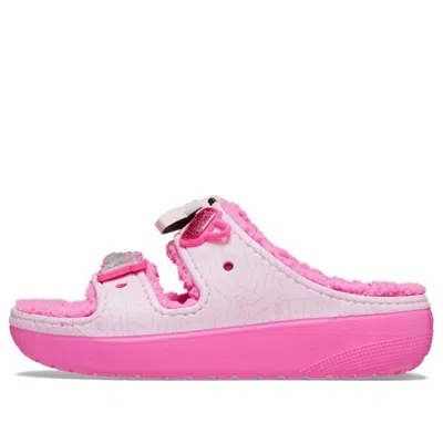 Crocs Barbie™ Cozzzy Sandal In Electric Pink