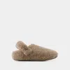 Crocs Classic Cozzzy Sandals -  - Synthetic - Brown In Brown