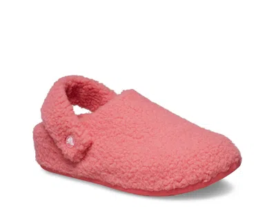 Crocs Classic Cozzzy Slipper In Pink