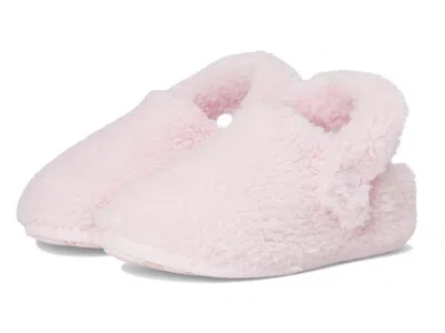 Crocs Classic Cozzzy Slippers (toddler) Kids Shoes Pink Milk : 10 Toddler M, Polyester