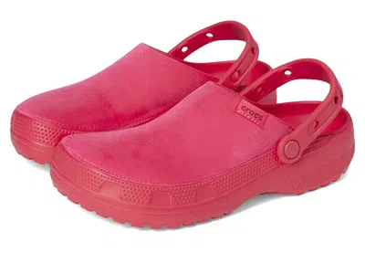 Crocs Classic Crafted Canvas Clogs Clog Shoes Digital Raspberry Velvet :