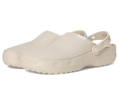 Crocs Classic Crafted Canvas Clogs Clog Shoes Stucco : In Gold