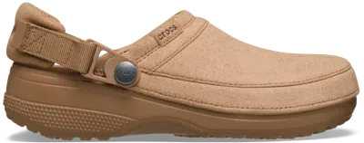 Crocs | Unisex | Classic Crafted Vegan Suede | Clogs | Milk Chocolate | M11 In Brown