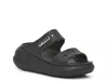 Crocs Classic Crush Platform Slide In Black