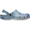 Crocs Classic Denim Clog Light Denim 210402-4mh Men's In Blue
