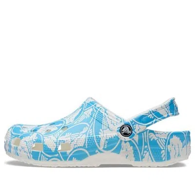 Crocs Classic Duke Print Clogs 'blue White'