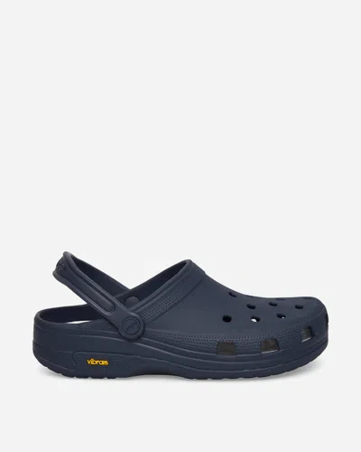 Crocs Classic Exp Clogs Navy In White