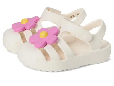Crocs Classic Fisherman Sandals (toddler) Kid's Shoes Chalk/flower : 10 Toddler M, Synthetic