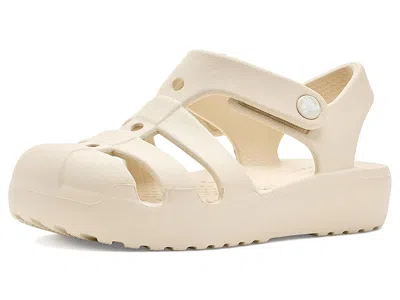 Crocs Classic Fisherman Sandals (toddler) Kid's Shoes Sandstone : 9 Toddler M, Synthetic In Brown