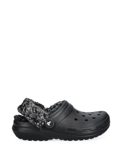Crocs Classic Fleece-lined Slippers In Multi