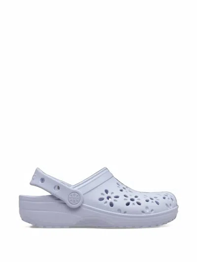 Crocs Kids' Classic Floral Cut-out Clogs In Multi