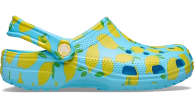 Crocs Classic Fresh Fruits Clog In Tinted Glass