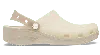 Crocs Classic Frosted Backstrap Clog In Almond Tint/multi
