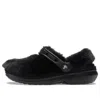 Crocs Classic Fur Sure Slip On Clogs 'black'