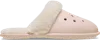 Crocs | Unisex | Classic Fuzz Scuff | Slippers | Quartz | W10/m9 In Gray