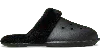 Crocs Classic Fuzz Scuff In Black