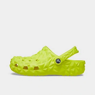 Crocs Classic Geometric Clog Shoes Size 7.0 In Acidity