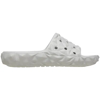 Crocs Classic Geometric Slide 2.0 Atmosphere 209608-1ft Men's In White