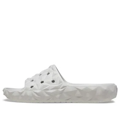 Crocs Classic Geometric Slides 'white'