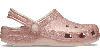 Crocs Classic Glitter Clog In Quartz Glitter