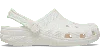 Crocs Classic Glitter Clog In White