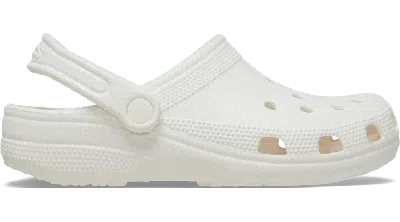 Crocs Classic Glitter Clog In White