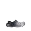 Crocs Classic Glitter Lined Women's Sandals In Black