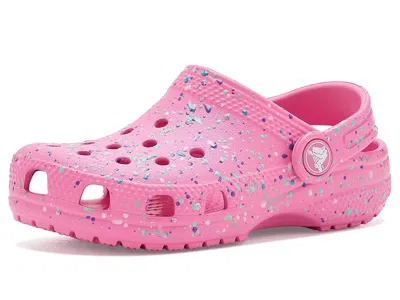 Crocs Classic Graphic Clogs (toddler) Kids Shoes Pink Lemonade/multi: 10 Toddler M
