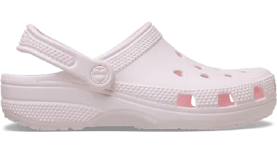 Crocs Classic Hearts Cut Out Clog In Pink