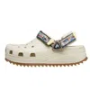 Crocs Classic Hiker Ikat Clogs 'white Tan'