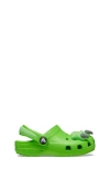 Crocs Classic I Am Dinosaur Water Friendly Slingback Clog In Green Slime