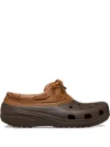 Crocs Classic Islander Boat "coffee Cognac" Clogs In Brown