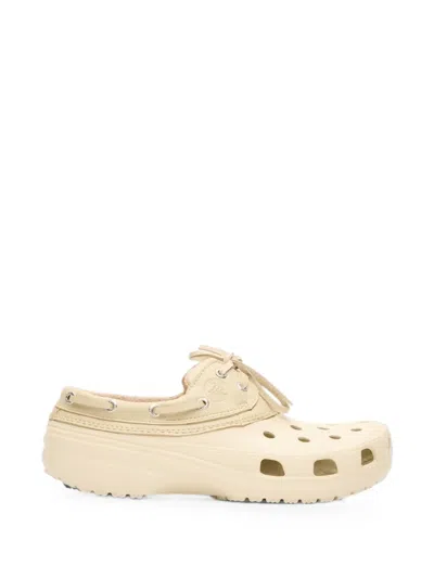 Crocs Classic Islander Clogs In Animal Print