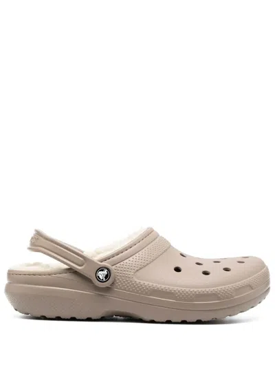 Crocs Classic Lined Slingback Clogs In 中性色