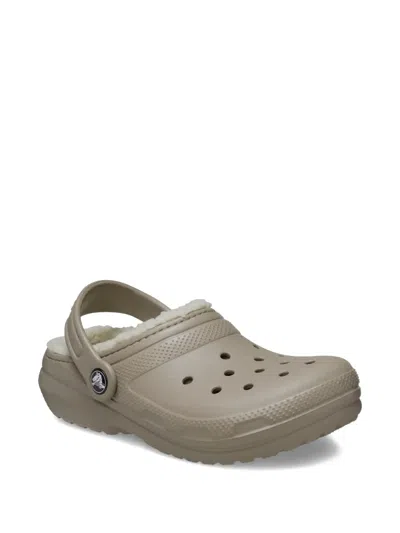 Crocs Kids' Classic Lined Clog Sandals In Neutral