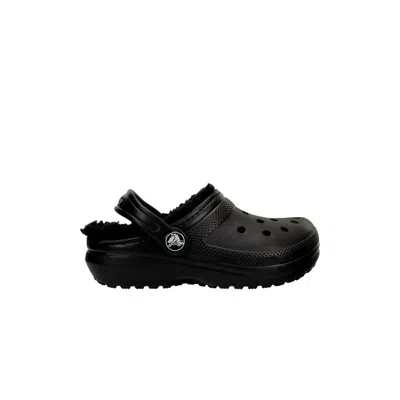 Pre-owned Crocs Classic Lined Clog Toddler 'black' | Infant Size 10