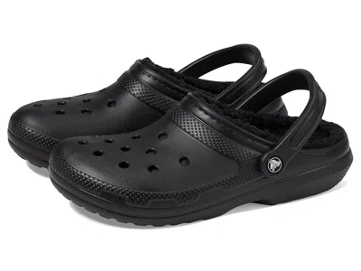 Crocs Classic Lined Clogs Clog Shoes Black/black :