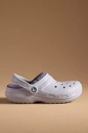 Crocs Classic Lined Clogs In Purple