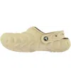 Crocs Classic Lined Overpuff Clogs Beige In Beige