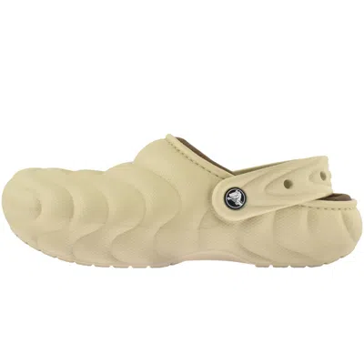 Crocs Classic Lined Overpuff Clogs Beige