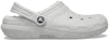 Crocs Classic Lined Sabots Unisex Atmosphere 38 In Atmosphere