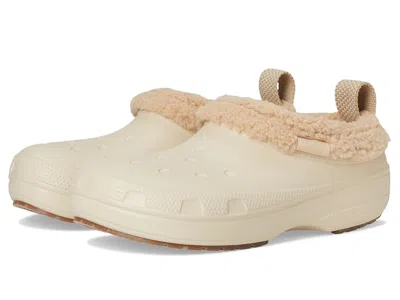 Crocs Classic Lined Shorty Clog Shoes Sandstone : In Brown