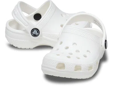 Crocs Classic Littles Clogs (infant) Kids Shoes White : 2-3 Infant M, Eva