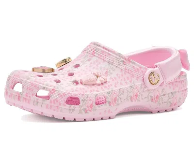 Crocs Classic Love Shack Fancy Clogs (little Kid/big Kid) Kids Shoes Pink Milk : 6 Big Kid M, Eva