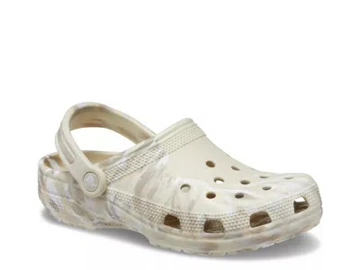 Crocs Classic Marbled Clog In Neutral