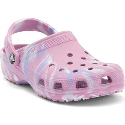 Crocs Classic Marbled Clog In Animal Print