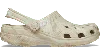 Crocs Classic Marbled Clog In Bone/multi