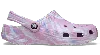 Crocs Classic Marbled Clog In Hydrangea/multi