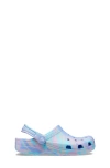 Crocs Kids' Classic Marbled Clog In Moon Jelly/ Multi